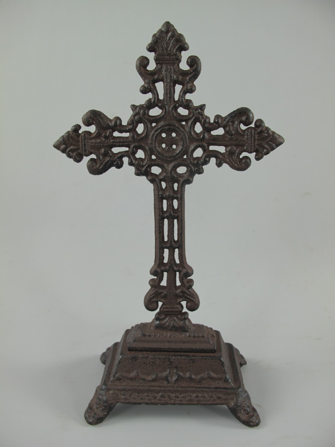 Kruzifix Eisen rustikal H.25cm