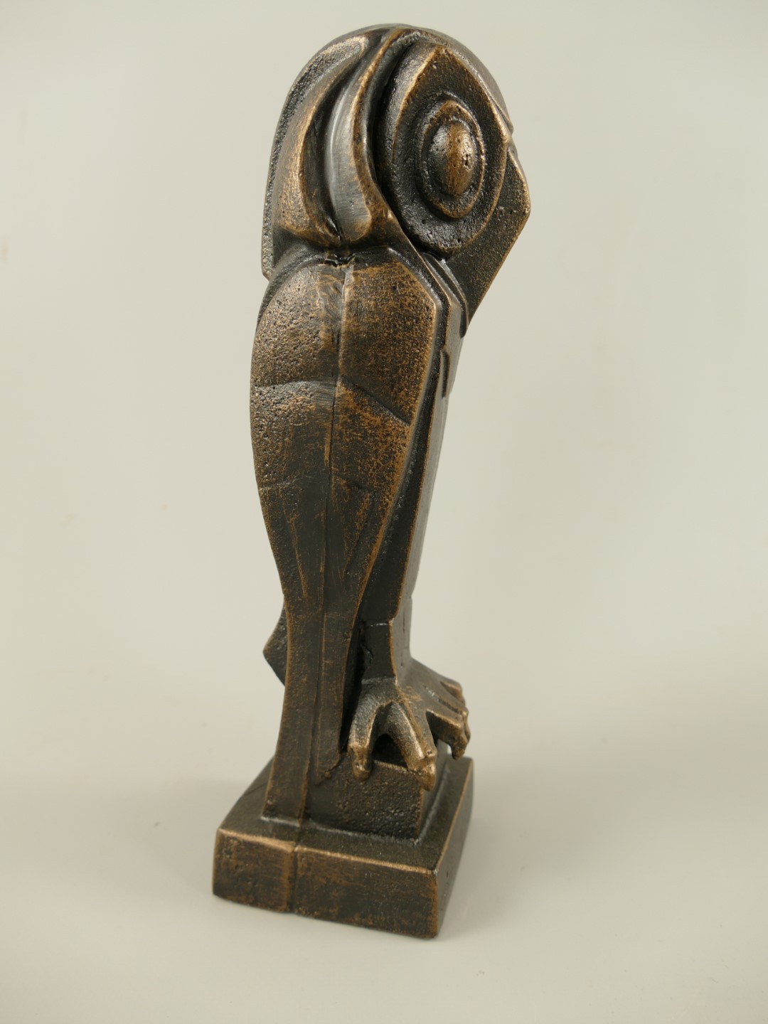 Figur Eule Eisen H.25x7cm