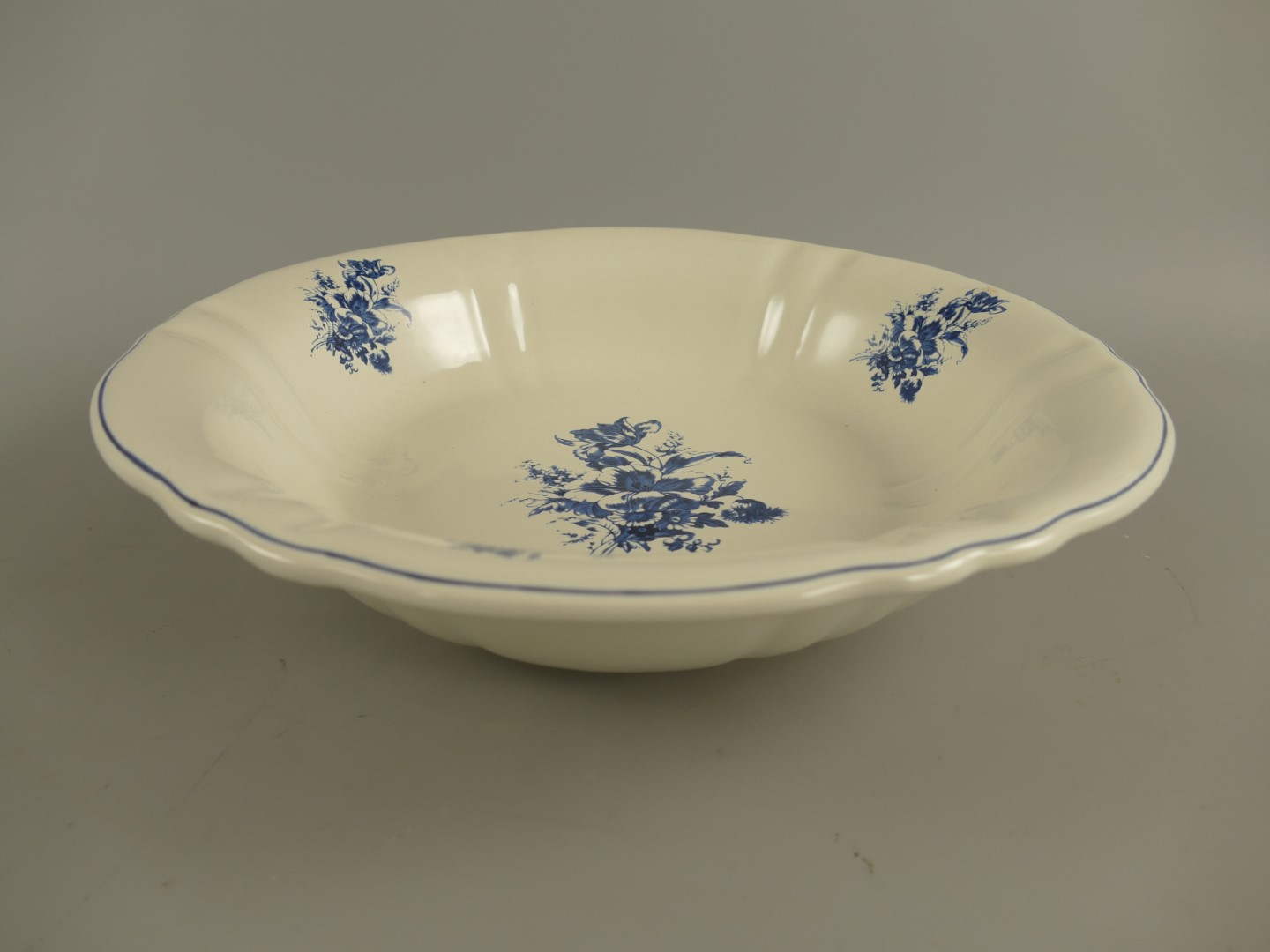*NT Waschset 5tlg. Porzellan Blau blume H.35cm SET
