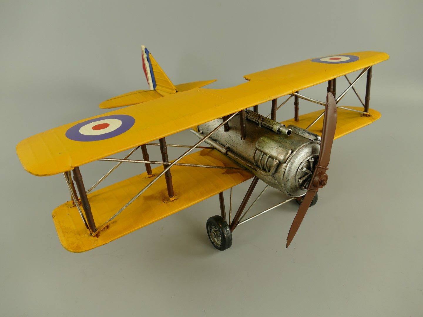 Flugzeug Antik Eisen L.56x60cm