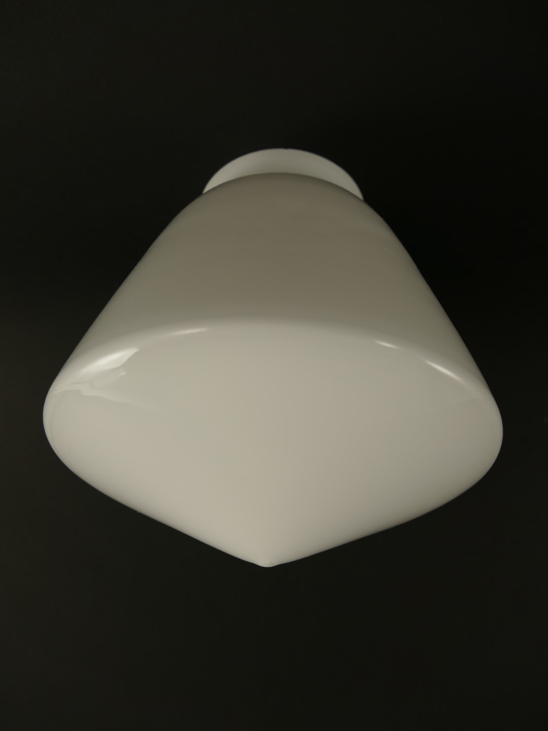 Lampenschirm weiss Gh.8cm D.15cm
