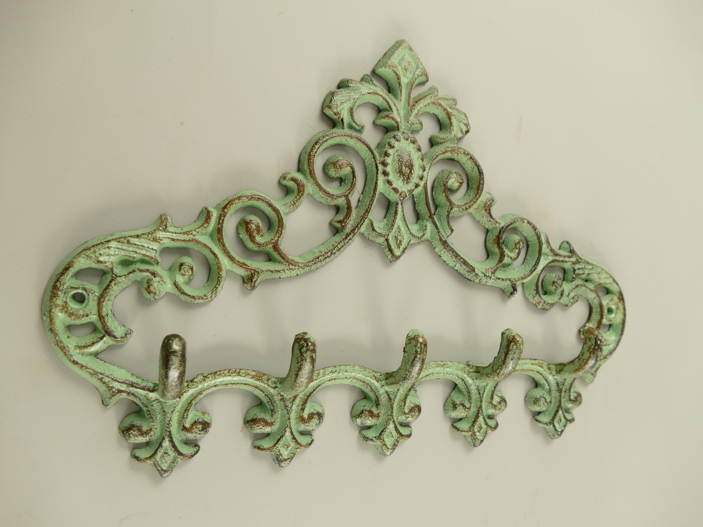 Wandhaken Gußeisen farbig L.33cm