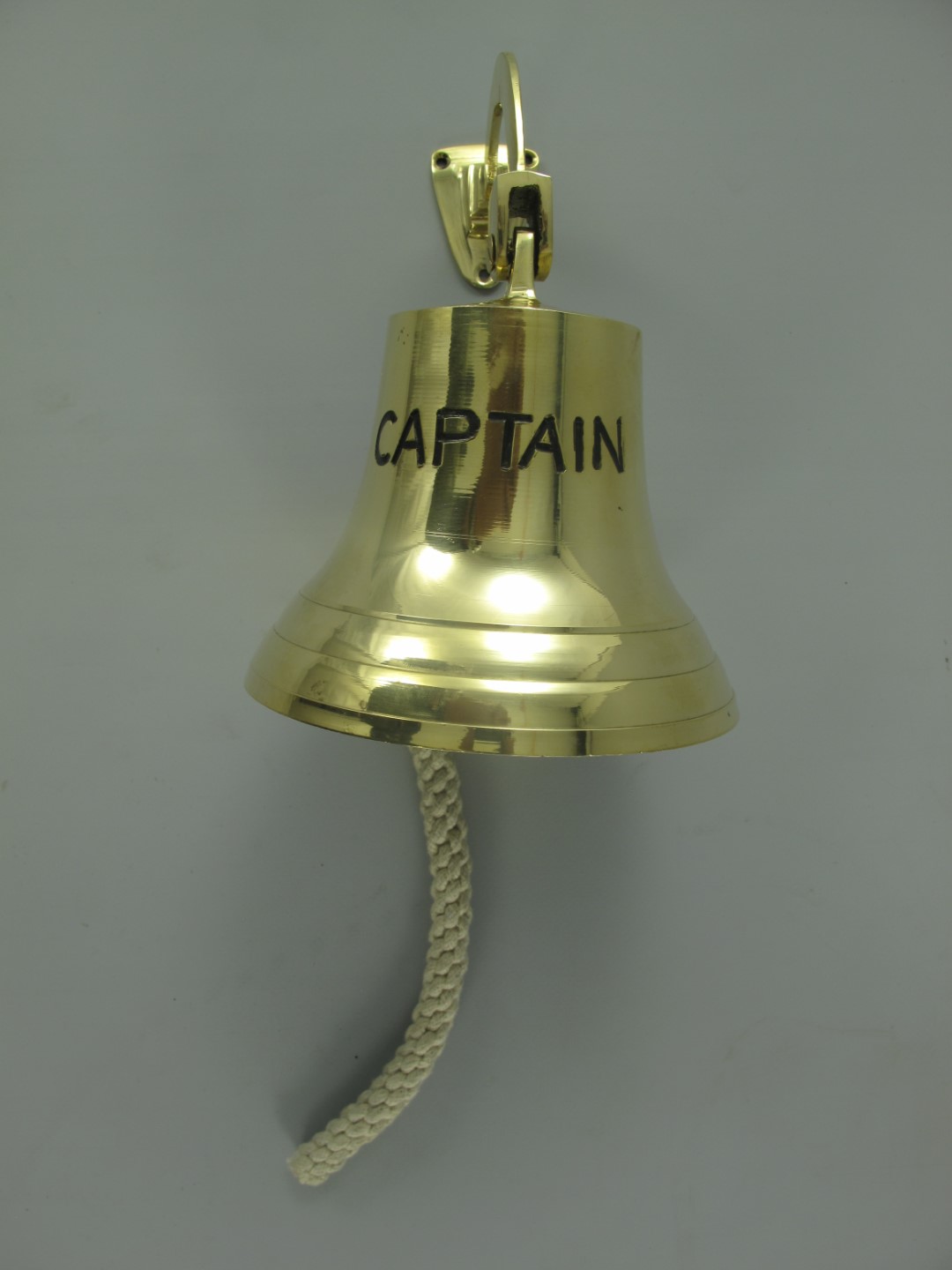 *ANG. Glocke + Haken Mes.(IND)CAPTAIN H.25-D.18cm
