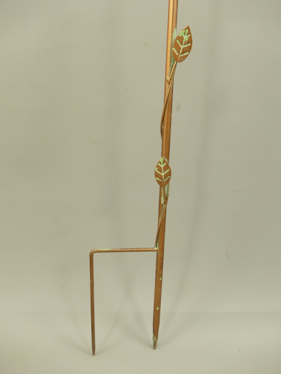Wind Spinner Eisen Kupfer farbig H.150x28cm