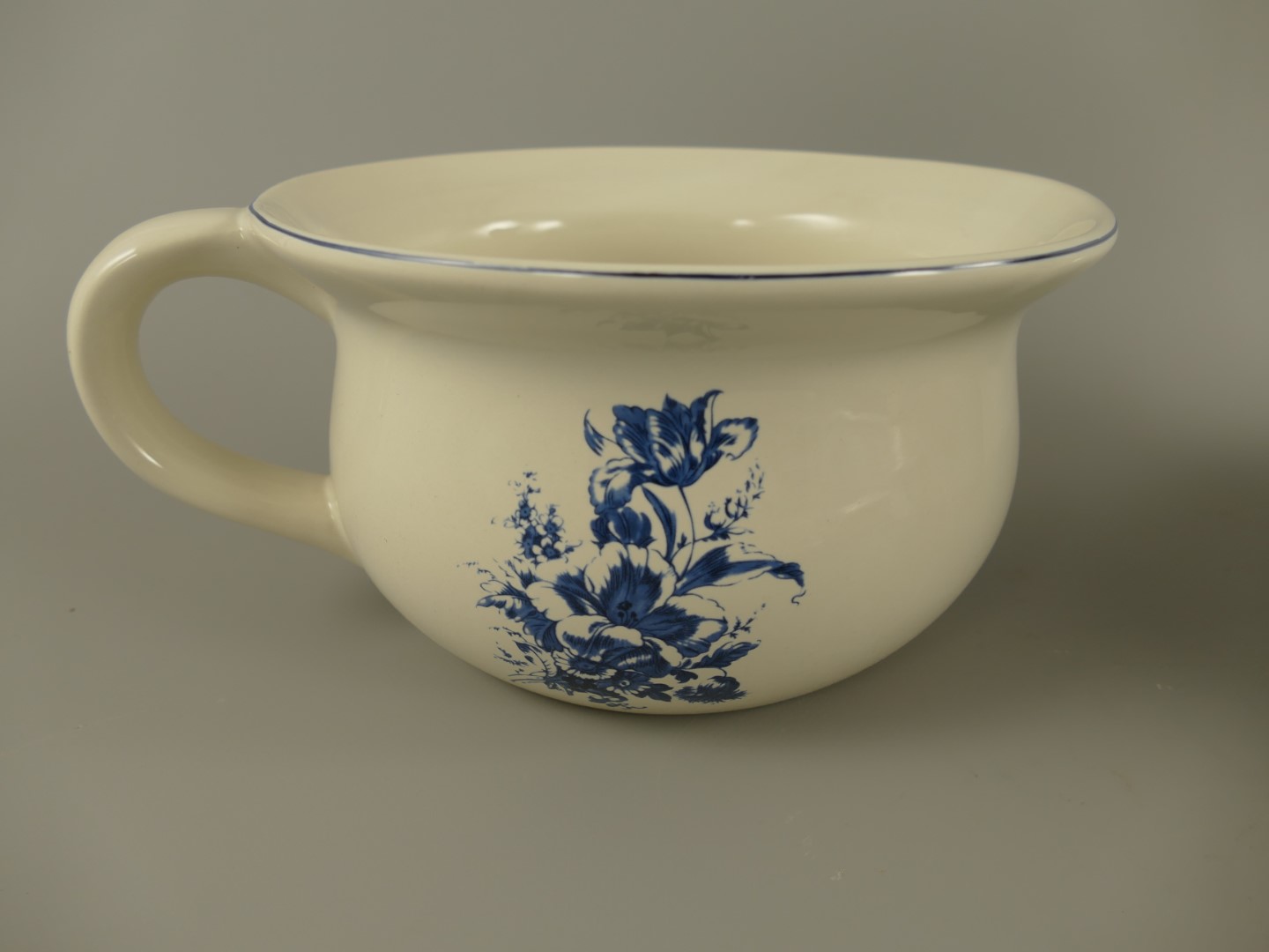 *NT Waschset 5tlg. Porzellan Blau blume H.35cm SET