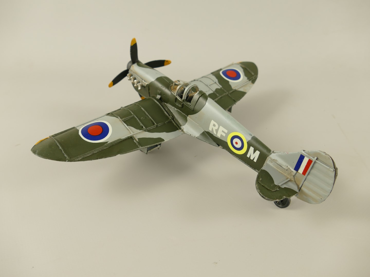 Flugzeug Antik Eisen L.25cm
