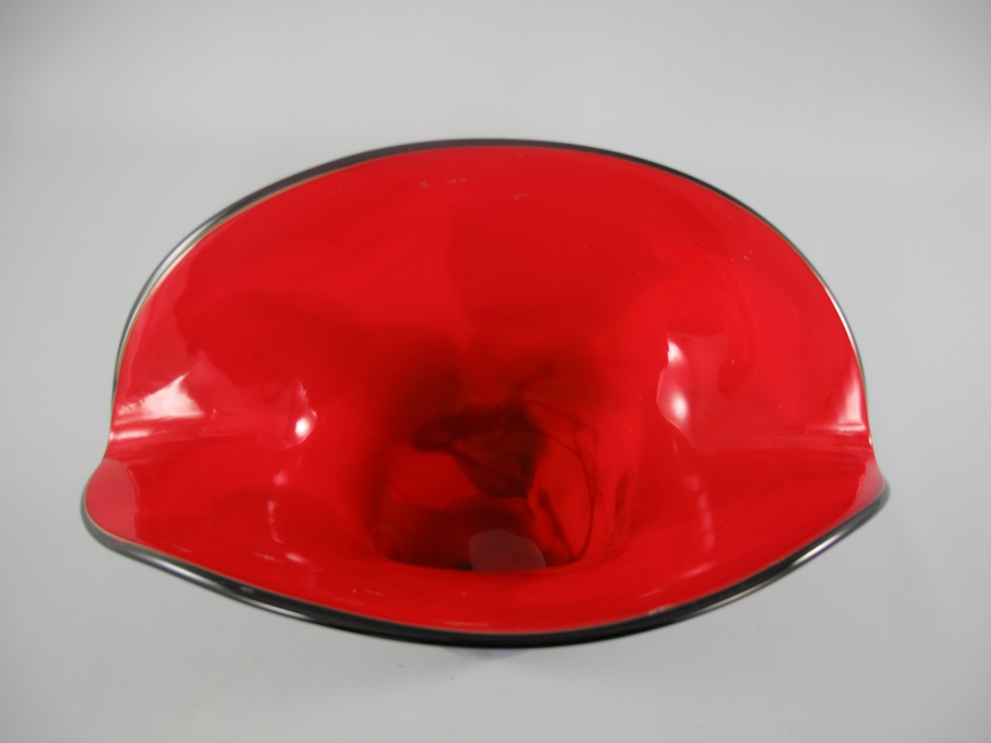 Glas Vase farbe H.32x38x22cm