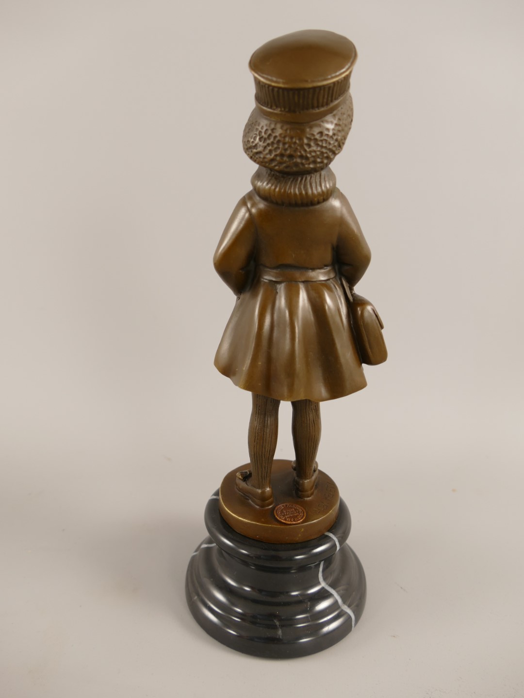 *RAUS*PREIS* Figur Bronze Junges Mädchen H.28x10cm
