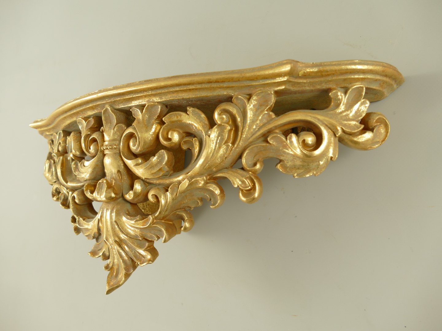 Konsol Polystein GOLD farbig L.46x18cm