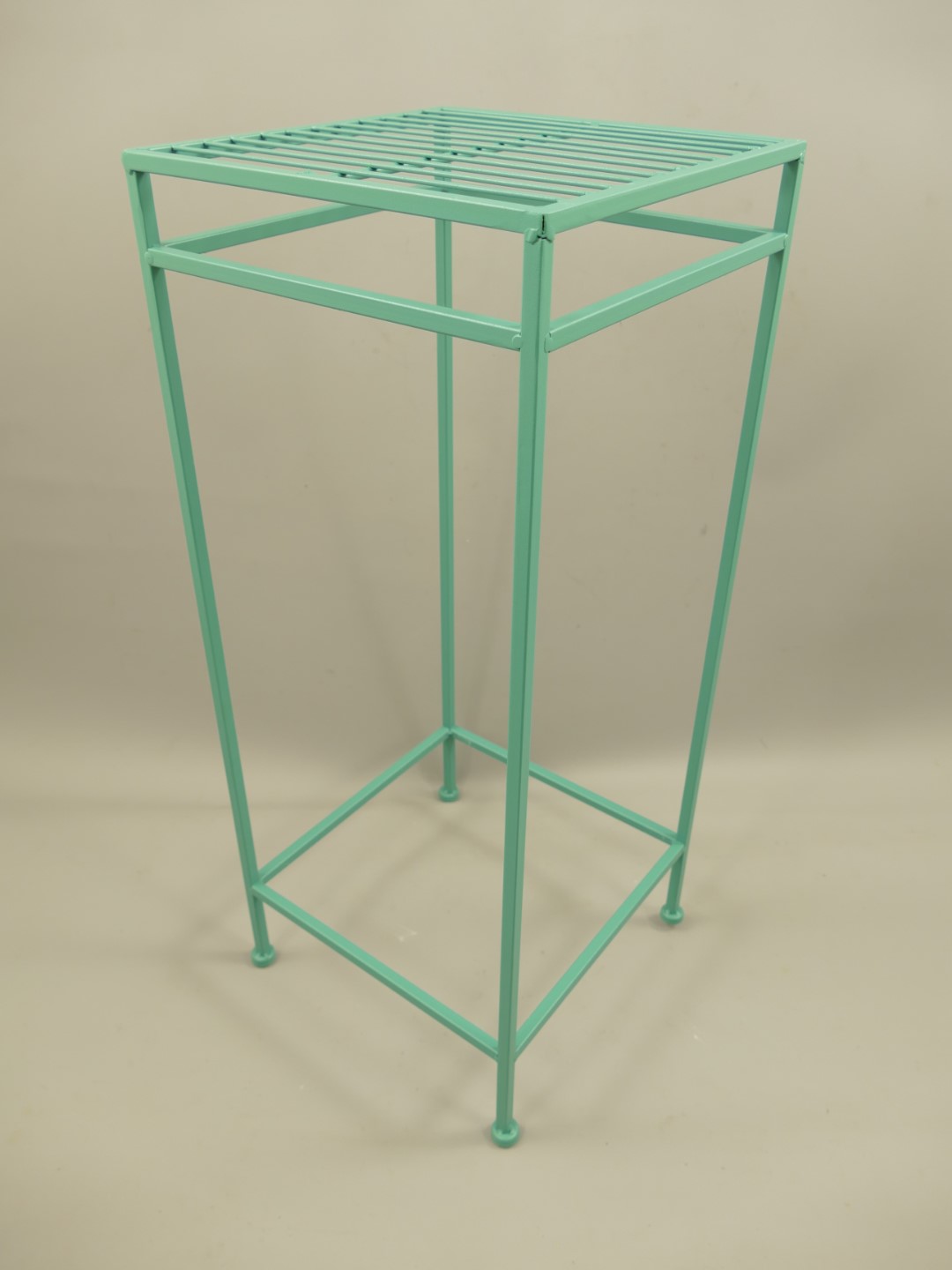 *A? Tisch Eisen rustikal grün Set/3 H.47-68cm