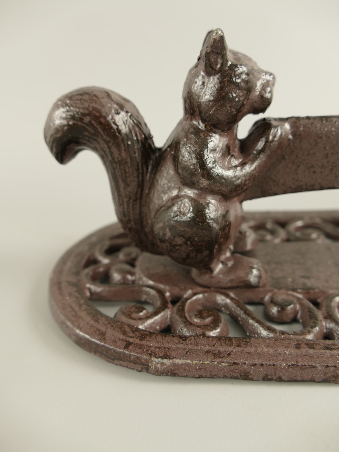 Fuss schraper Eichhörnchen Eisen L.30cm