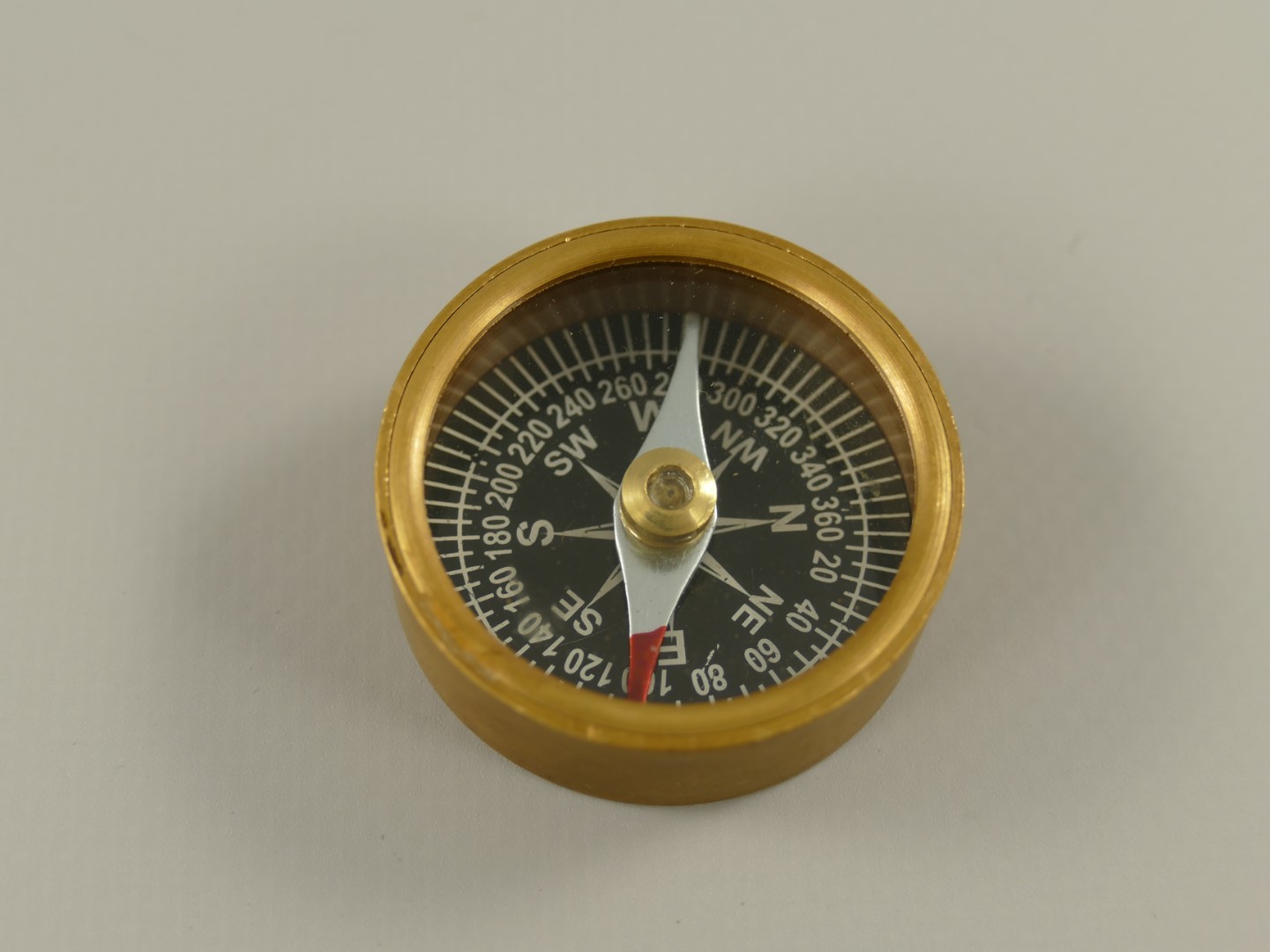 Nautikset Messing brüniert Holzdose L.17cm
