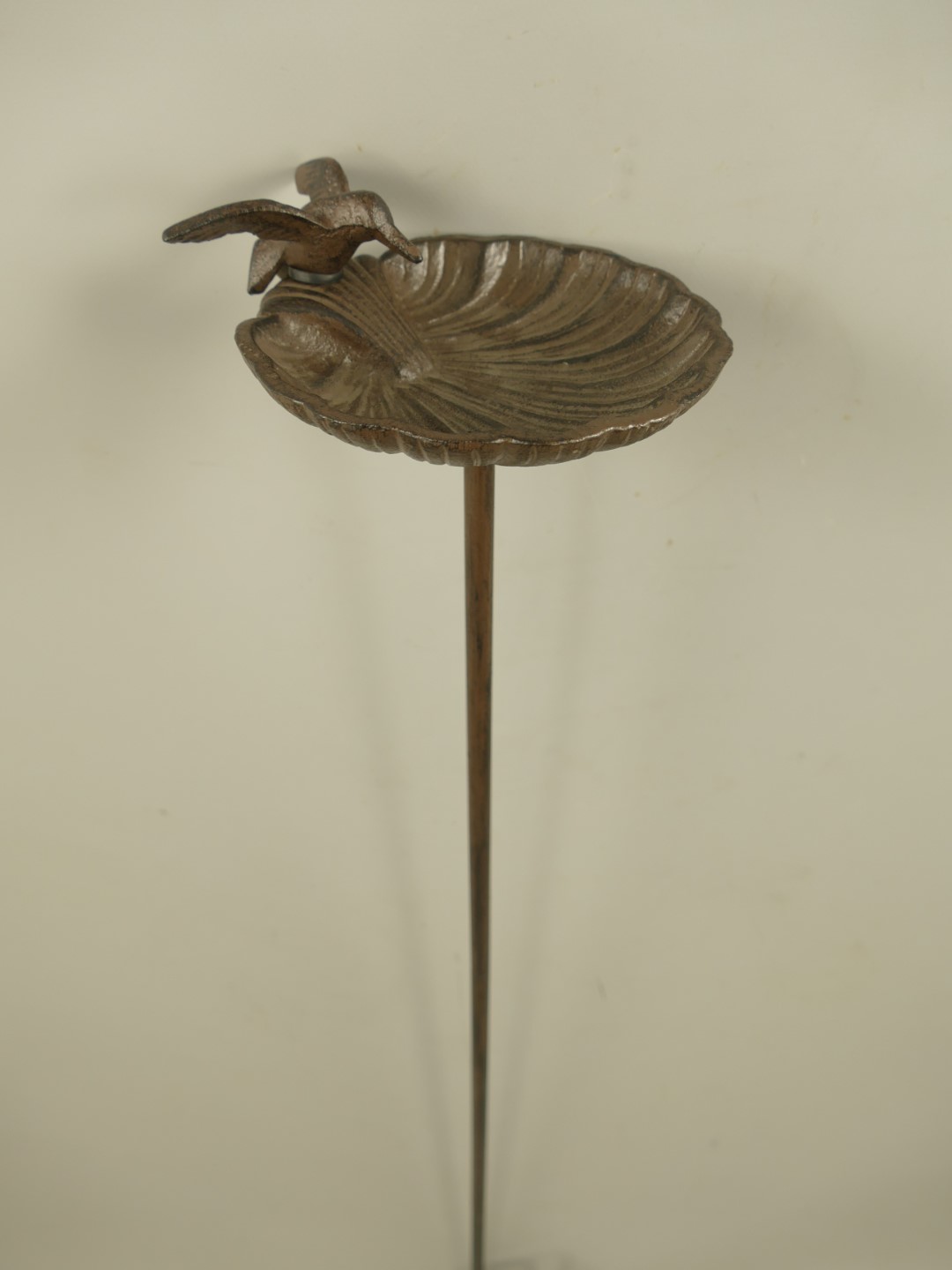 Vogeltränke eisen rustikal braun H.100x15cm