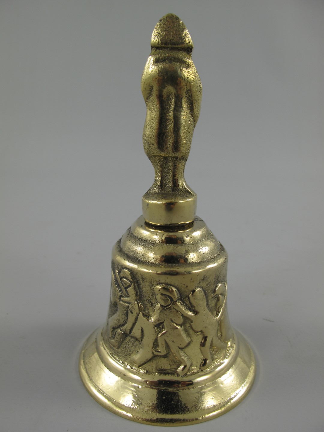 Tischglocke Messing Napoleon H.12x7cm