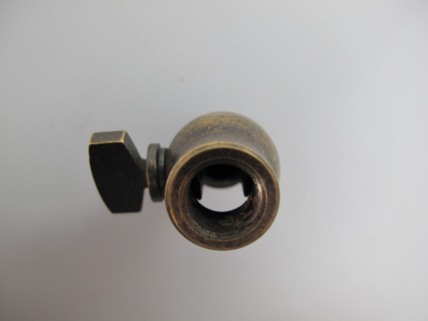 Gewricht für LAMPEN L.40mm M10x1 Messing brüniert