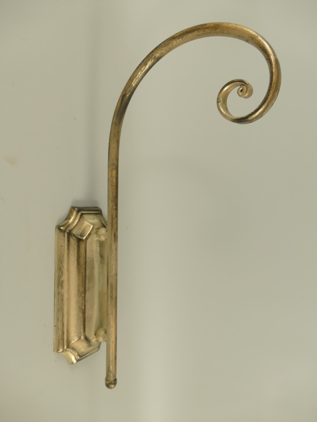 Wand Laterne gold rustikal Eisen farbe H.74cm
