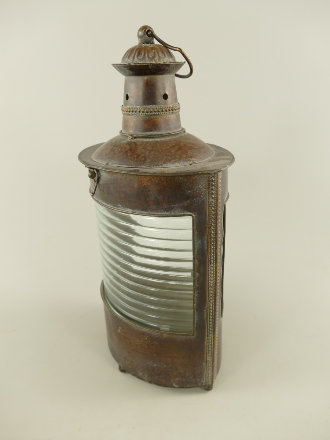 (*)Laterne rustikal Eisen farbe H.40cm