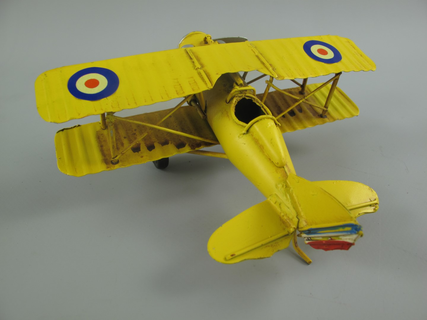Flugzeug Antik Eisen L.14x7x16cm