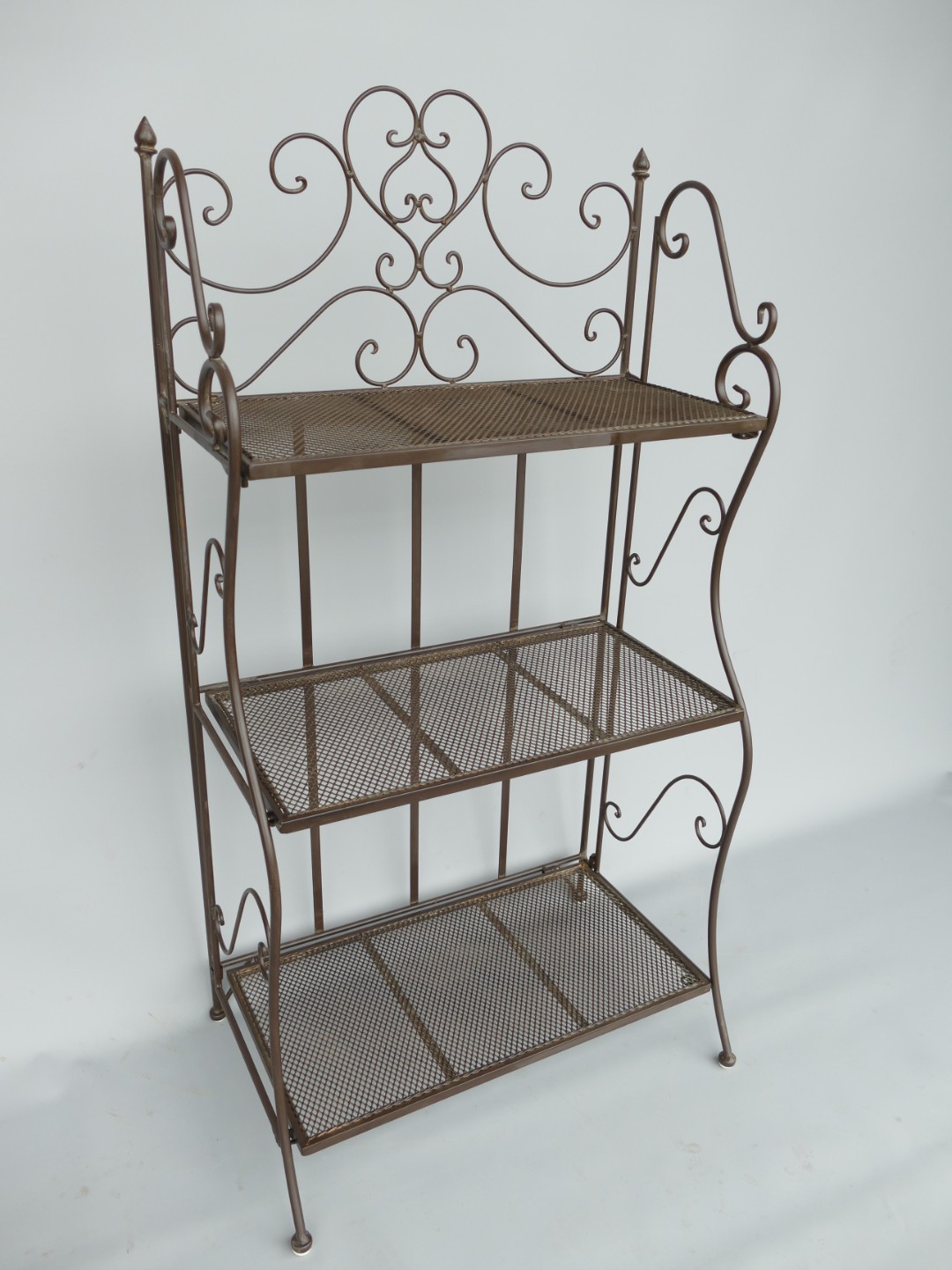 Regal Eisen rust. braun H.107x56cm
