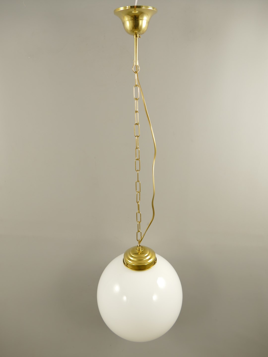 Gehänge(111.151-M3) Schirm(D.30) Messing H.102cm