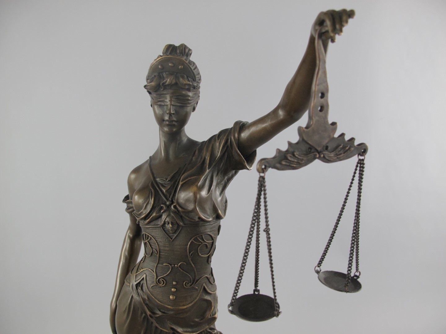Justitia Bronze H.65x27cm