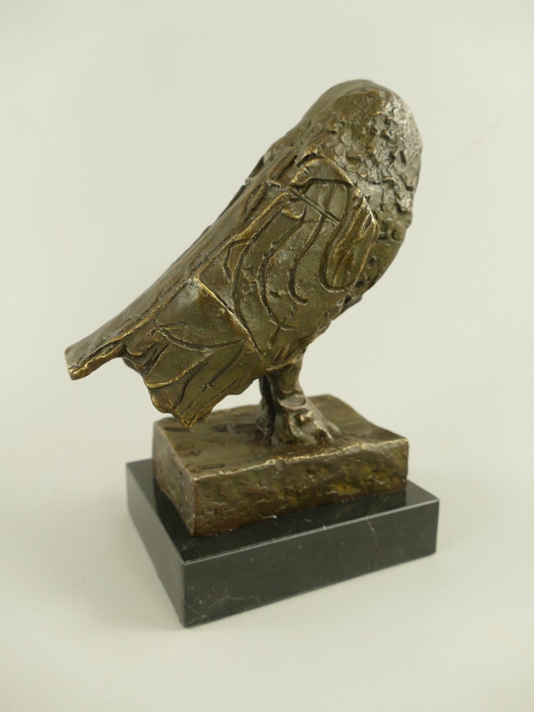 Figur Bronze Eule H.21cm