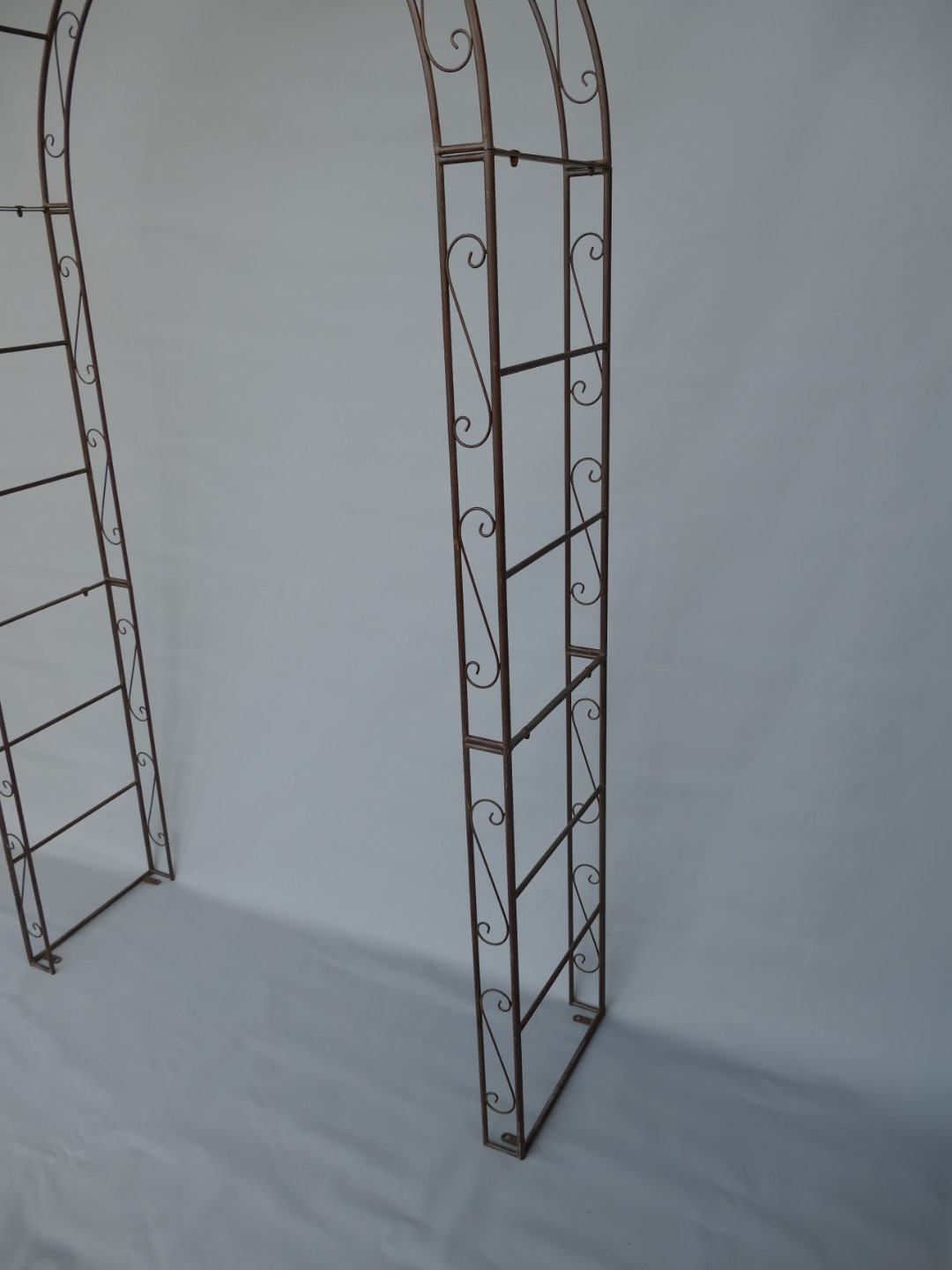 (*S) Rosenbogen rustikal braun H.260x150cm
