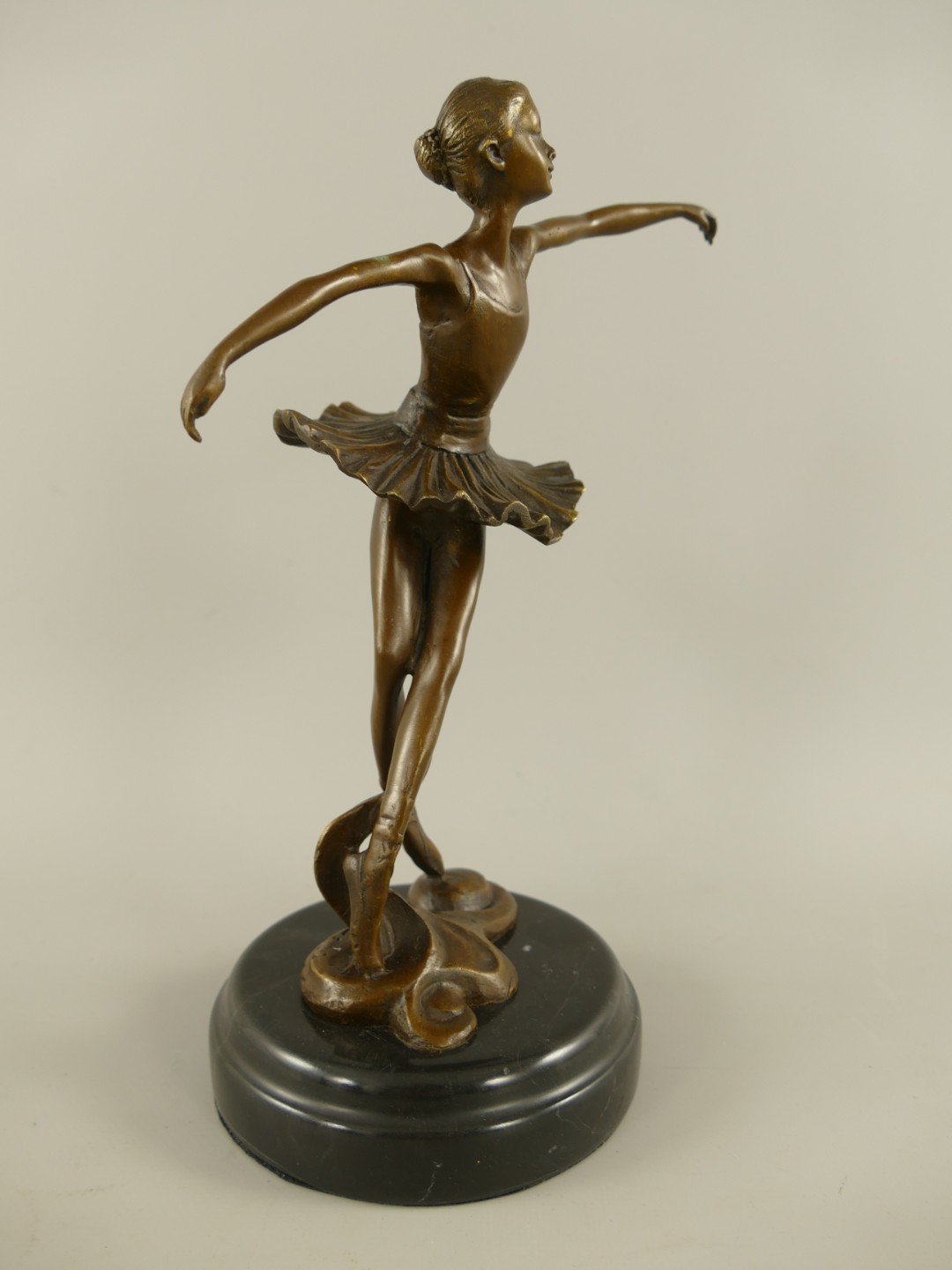 Figur Bronze Ballerina H.27x18x12cm