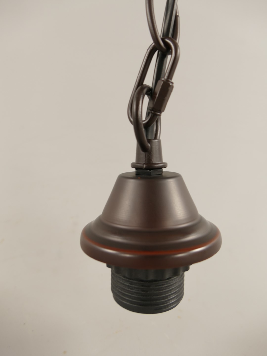 Gehange=E27 für Lampenschirme BRONZE farb. H.85cm