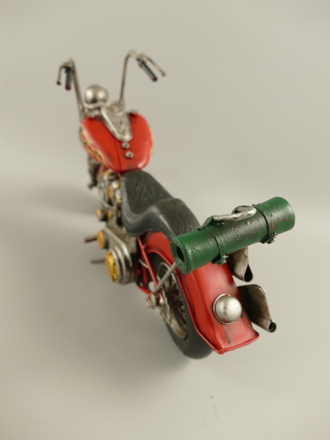Motor Antik Rot Eisen L.40x20cm