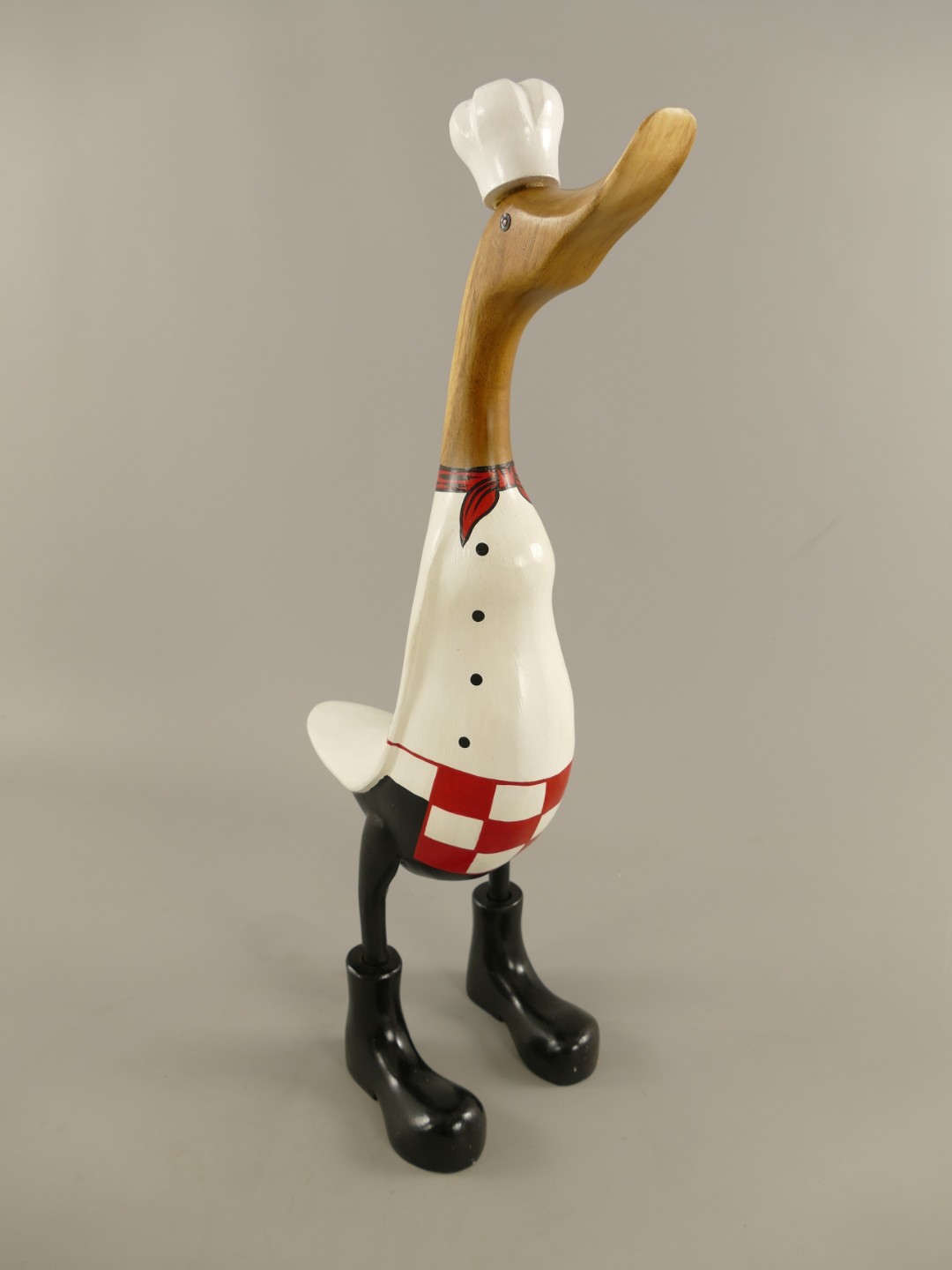 *NT TEAK Ente Küchenchef H.52cm