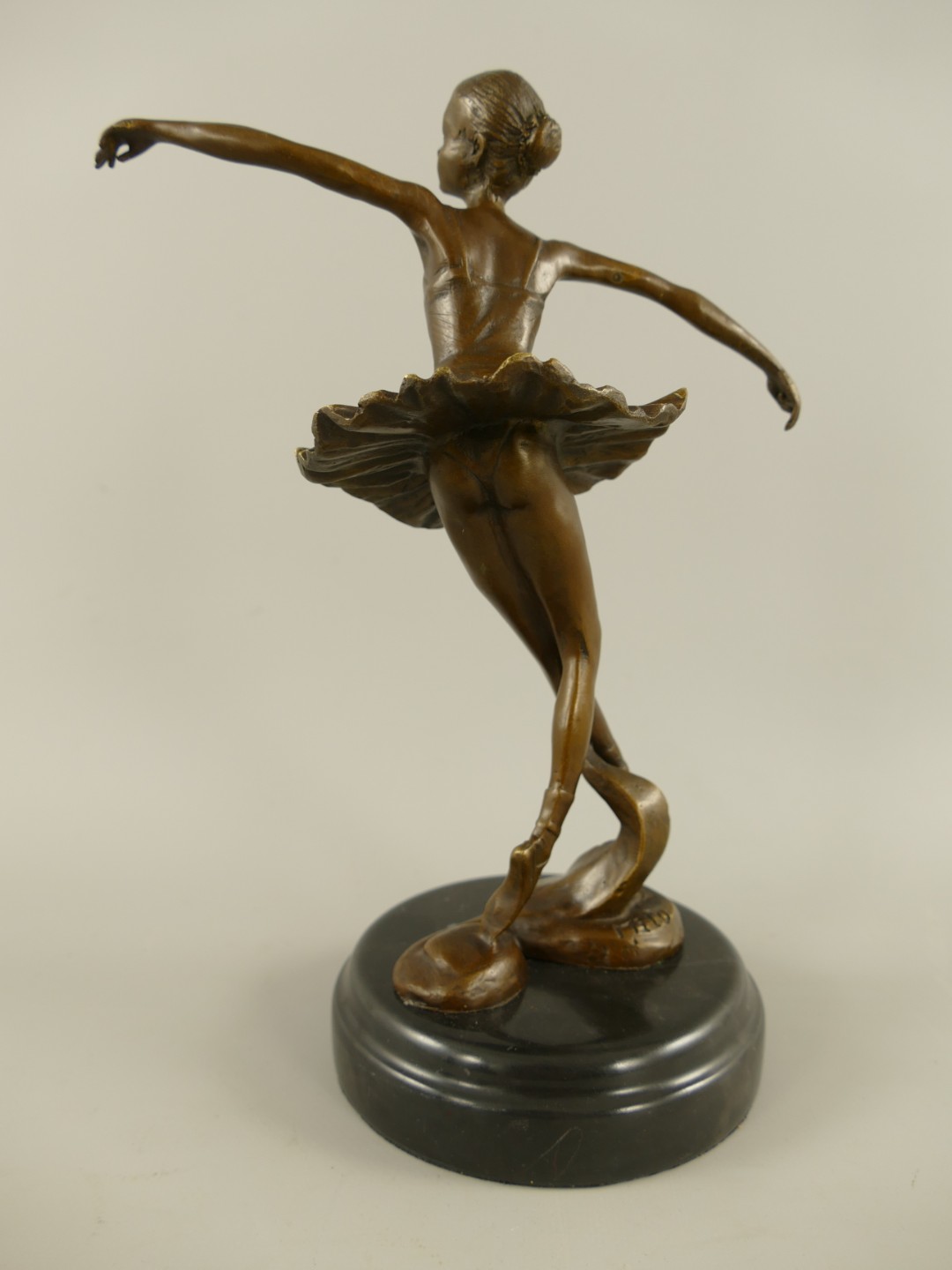 Figur Bronze Ballerina H.27x18x12cm