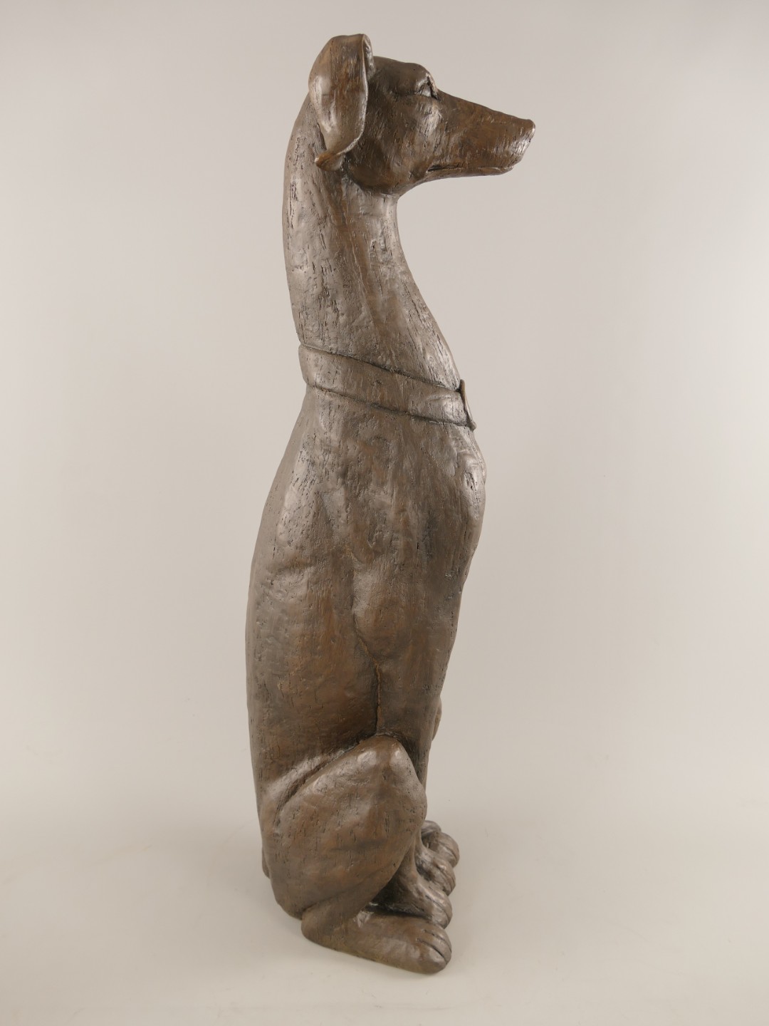 Hund Polystein farbe H.78x25cm