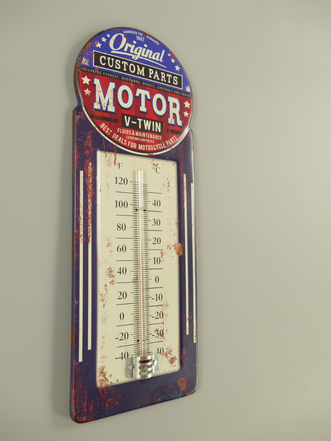 Thermometer Eisen Custom Parts H.30cm