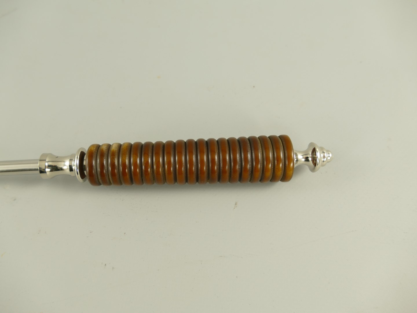 Schuhanzieher vernickelt griff braun L.62x5cm