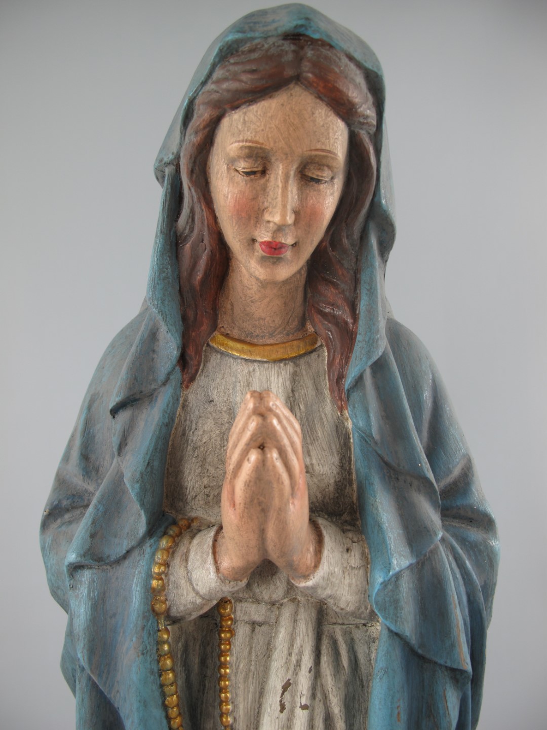 Maria Polystein farbig H.77x20cm