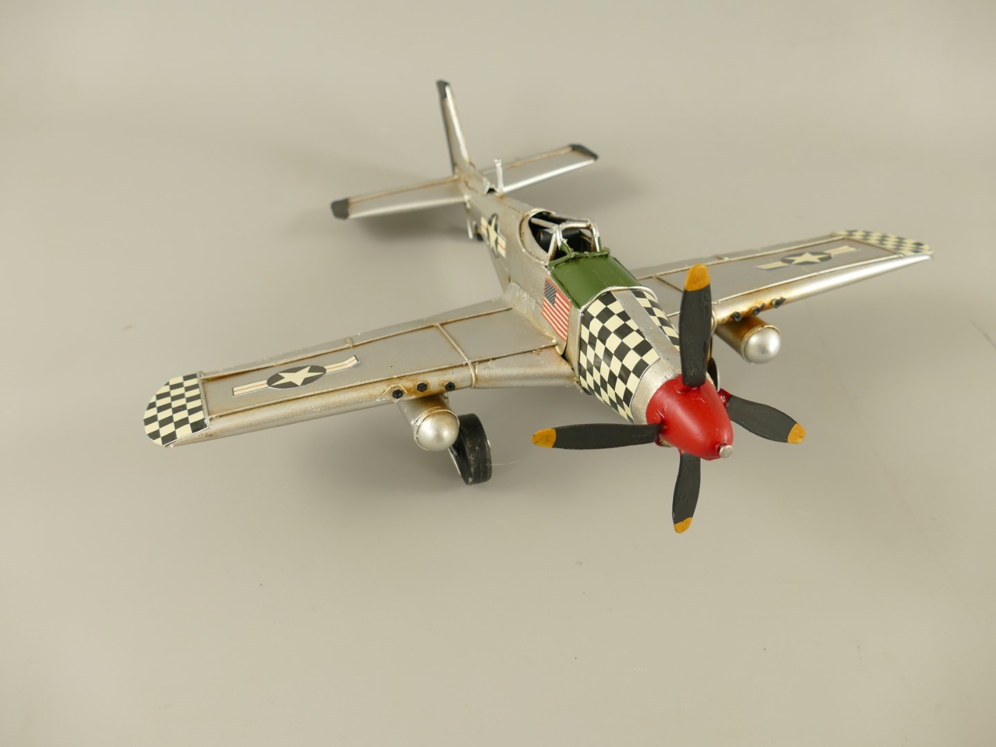 Flugzeug Antik Eisen L.34cm