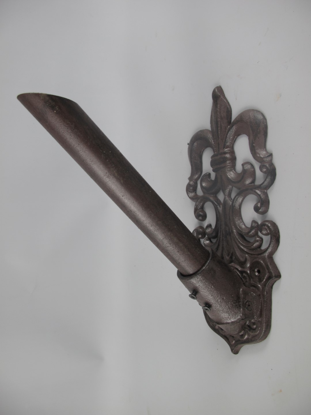 Flaggenhalter Eisen farbe H.30x13cm