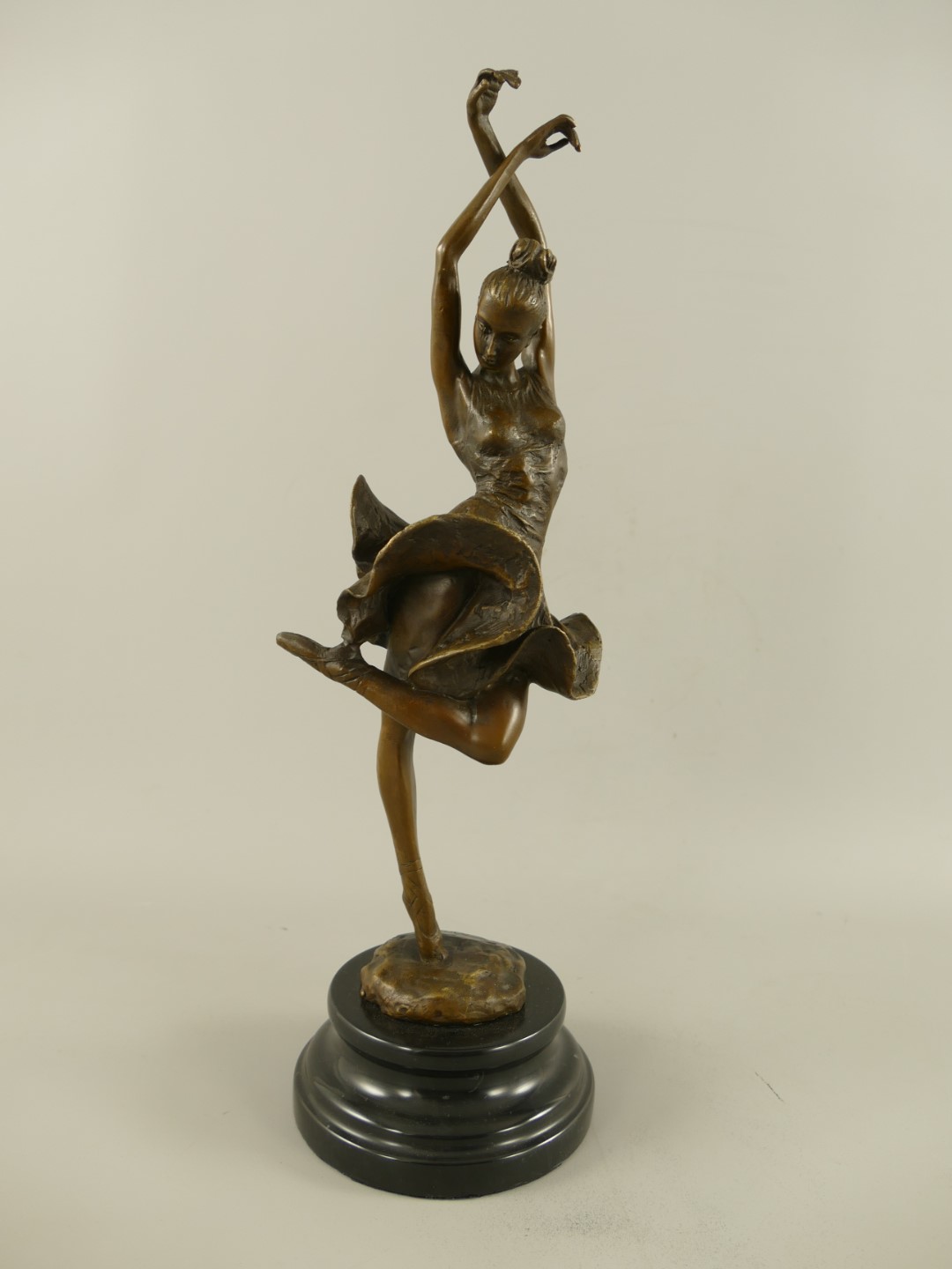 *RAUS*PREIS* Figur Bronze Tanzerin H.44x15cm