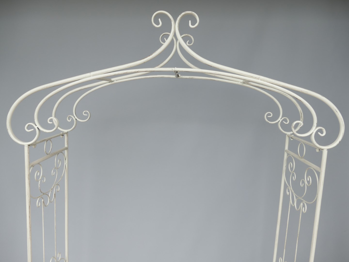 Rosenbogen rustikal weiss H.235x130cm