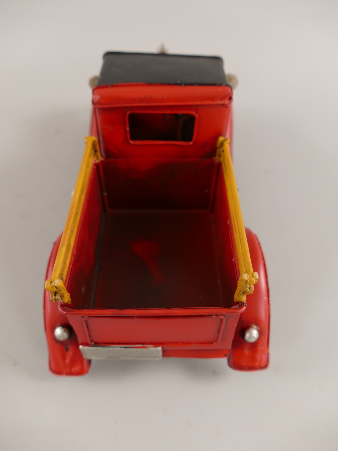 Feuerwehrwagen Antik Eisen L.29x12cm