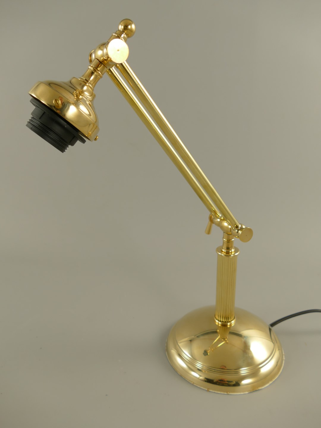 *ANG. Burolampe Messing H.42x25cm