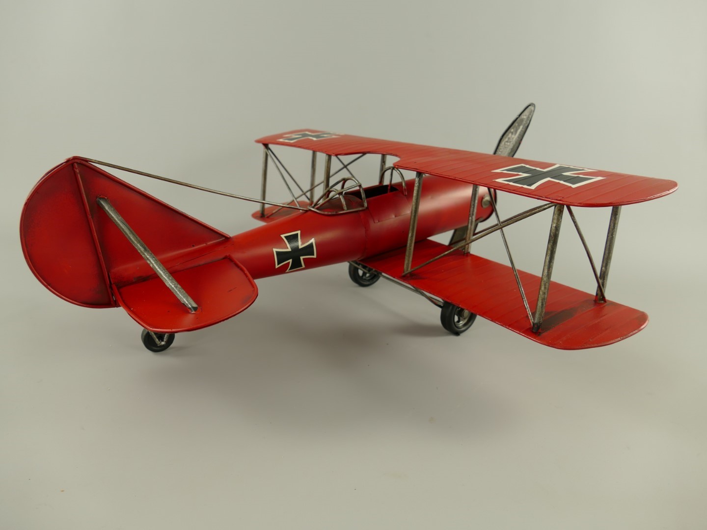 Flugzeug Antik Eisen L.55x60cm