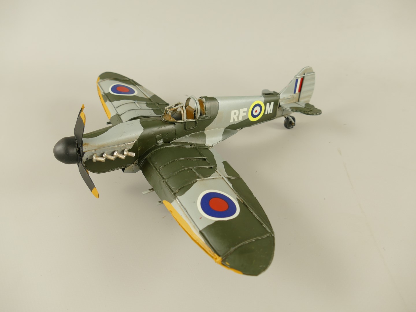 Flugzeug Antik Eisen L.25cm