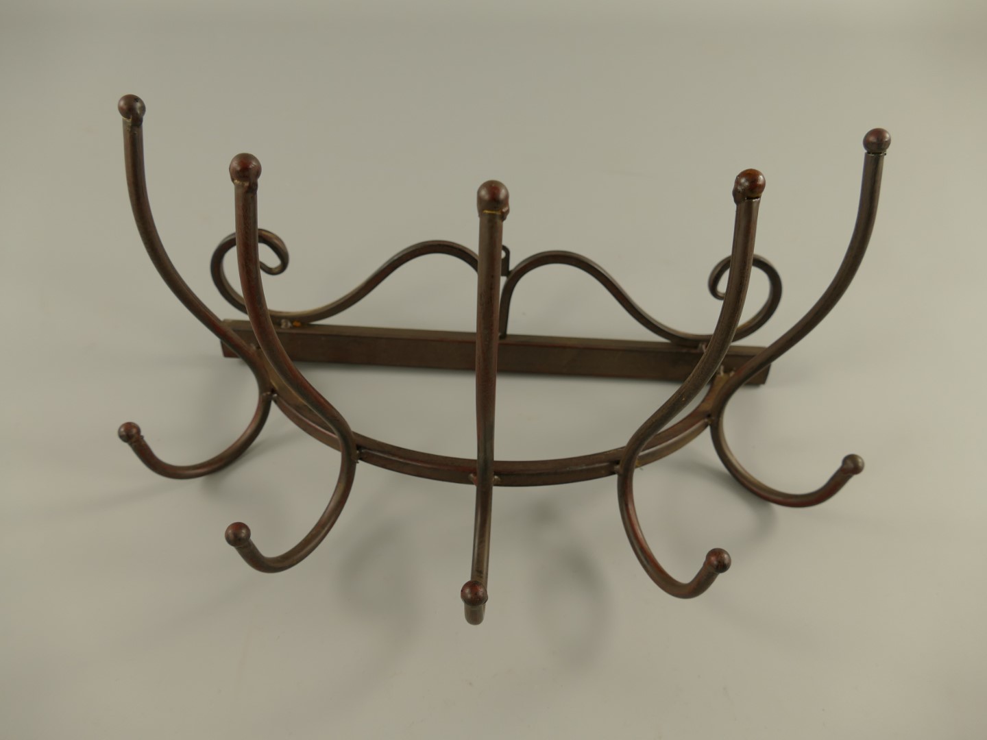 Wandhaken Eisen RÖSTIG farbig L.38x22x22cm