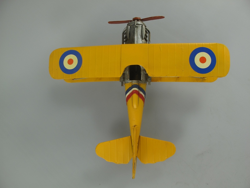 Flugzeug Antik Eisen L.39x42cm