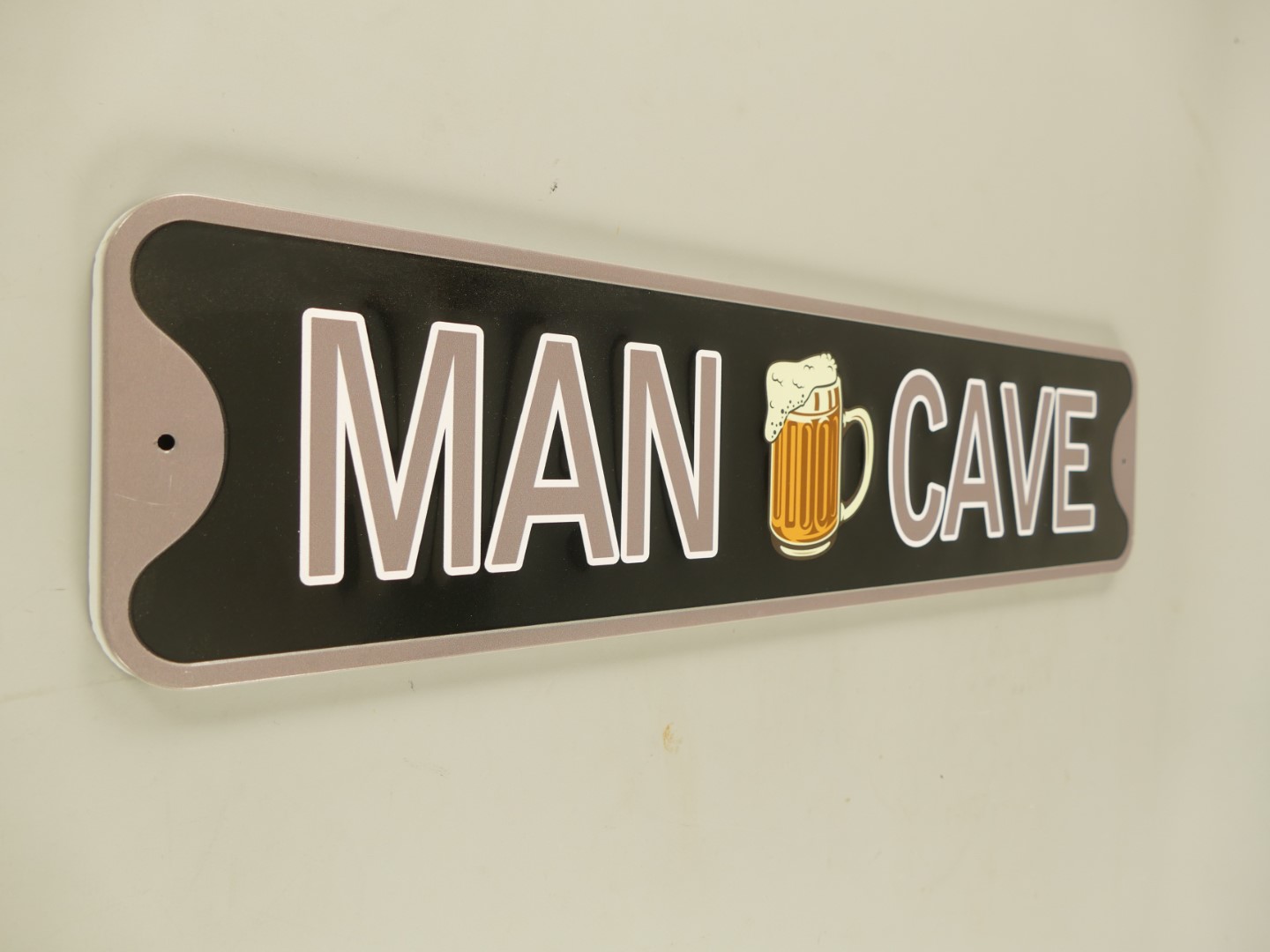 Wandschild Man Cave L.60x14cm
