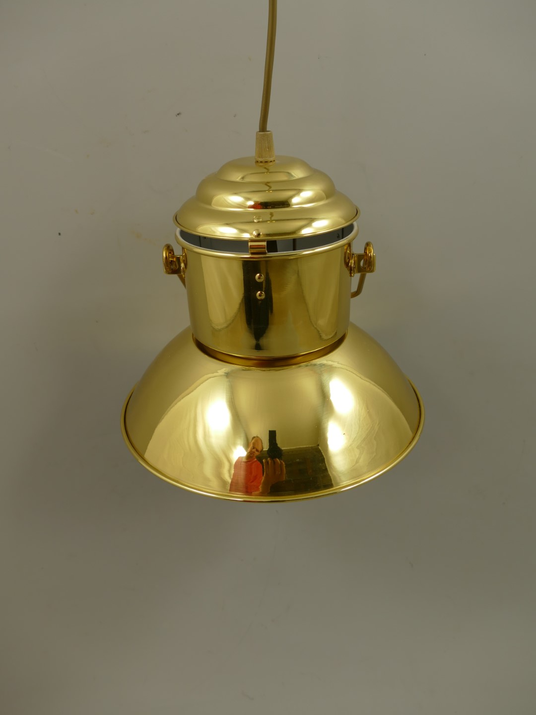 *ANG. Lamp Messing H.200x25cm