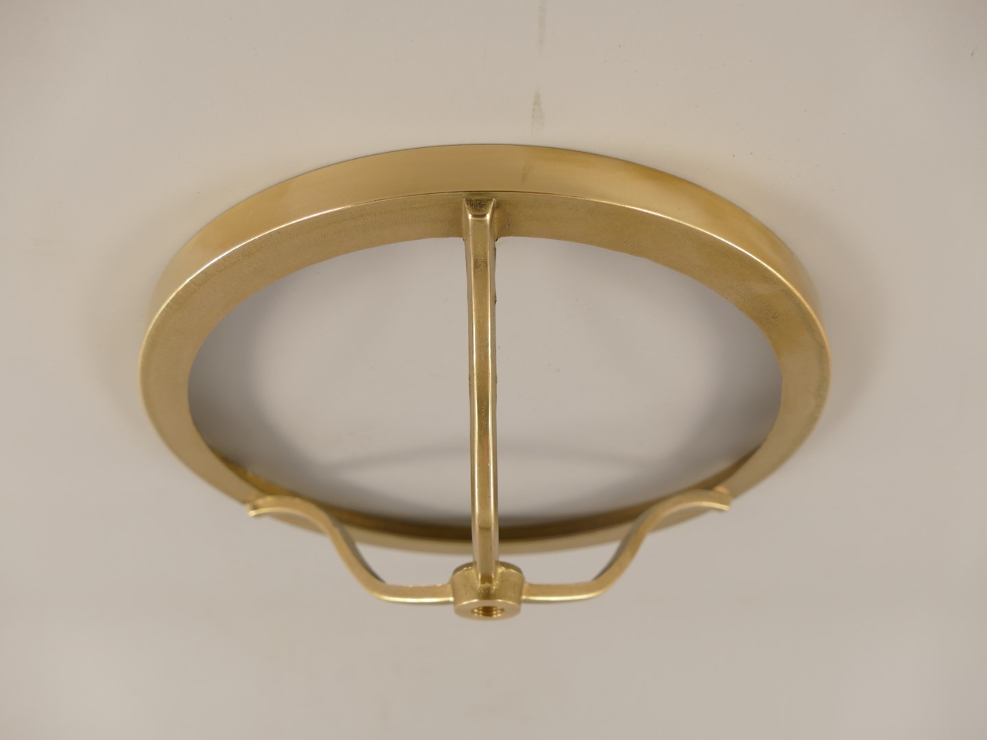 Ring Pilzlampe MESSING!! D.20cm