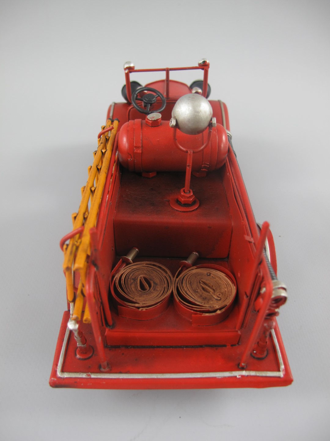 Feuerwehrwagen Antik Eisen L.25x10cm